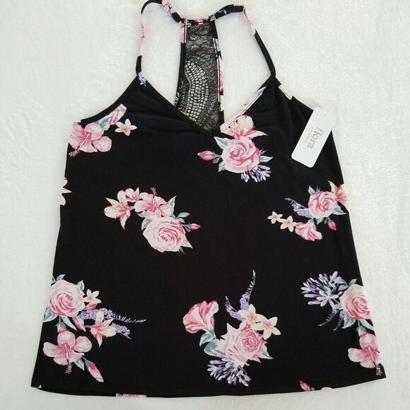 Flora Nikrooz Other - Flora Nikrooz Floral Cami Pajama Top Size S Small NWT